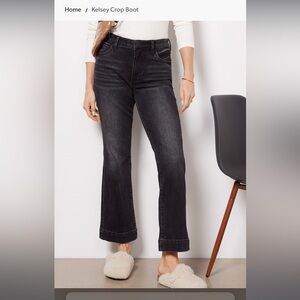 Kut From the Kloth Kelsey crop jeans size 8
